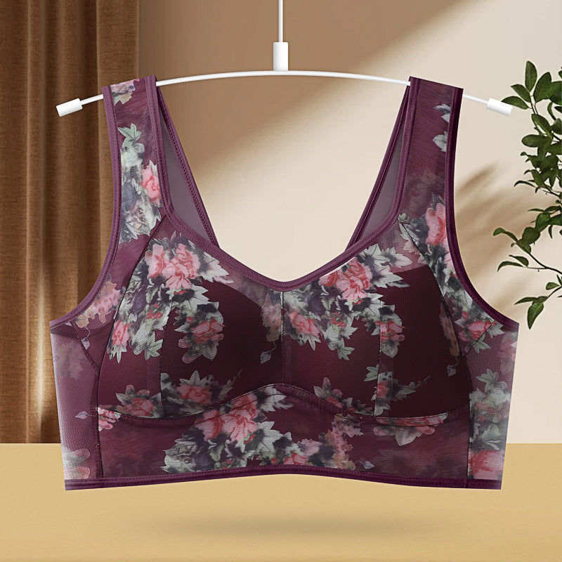Comfortable Printed Women's Bra