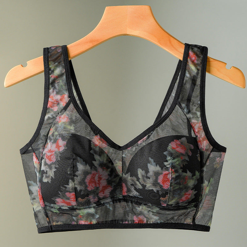 Comfortable Printed Women's Bra