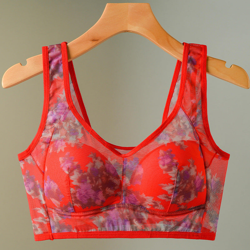 Comfortable Printed Women's Bra