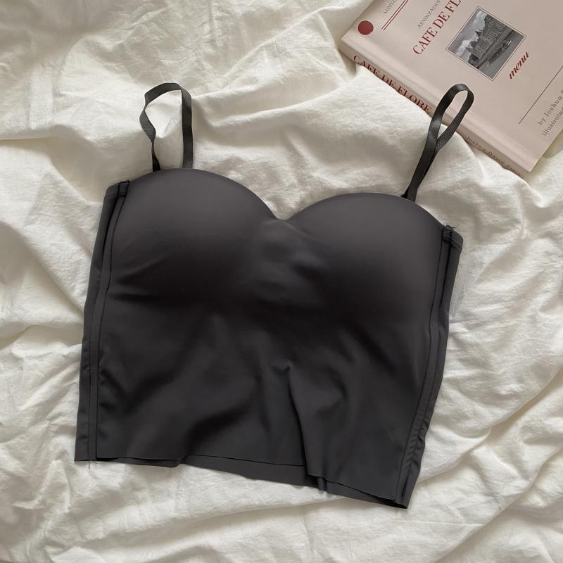 Women's silk sports bra top