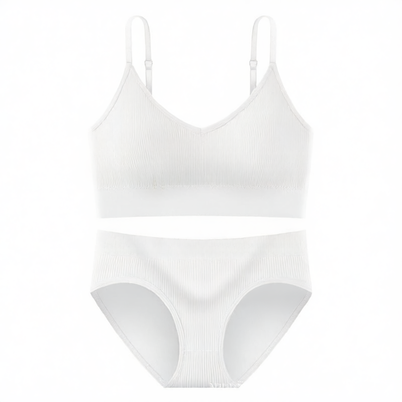 Breathable Detachable Sports Bra Set ? Seamless & Traceless Yoga Underwear