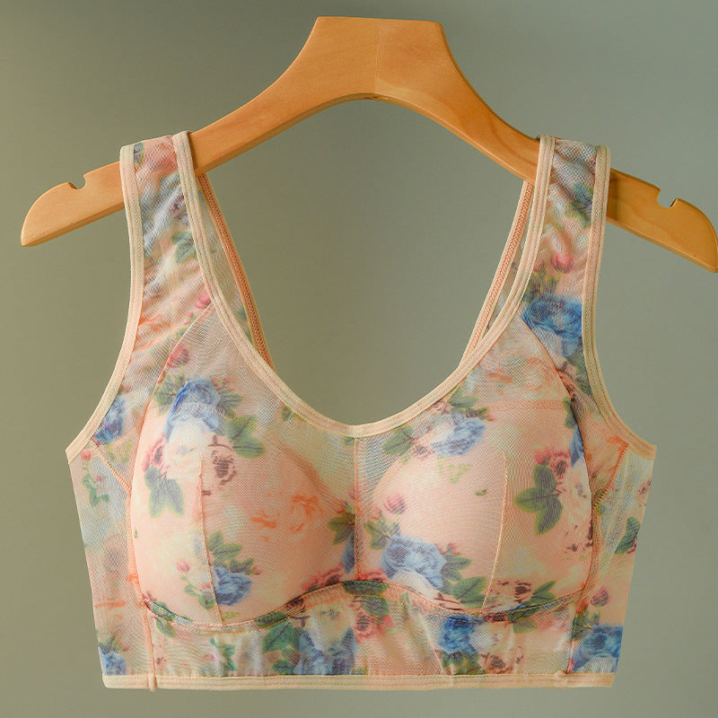Comfortable Printed Women's Bra