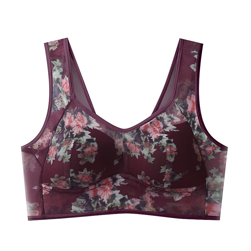 Comfortable Printed Women's Bra