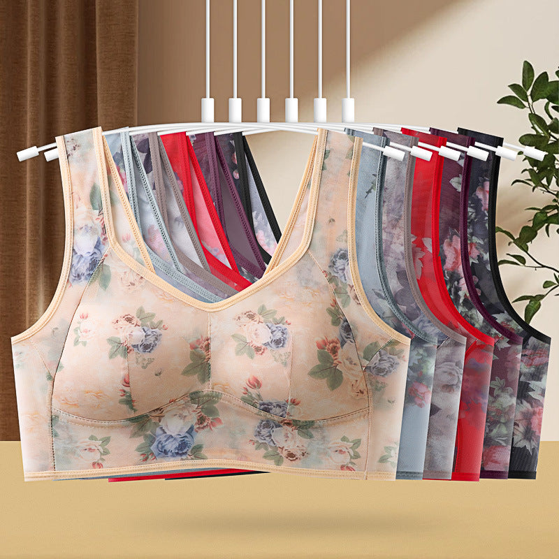 Comfortable Printed Women's Bra