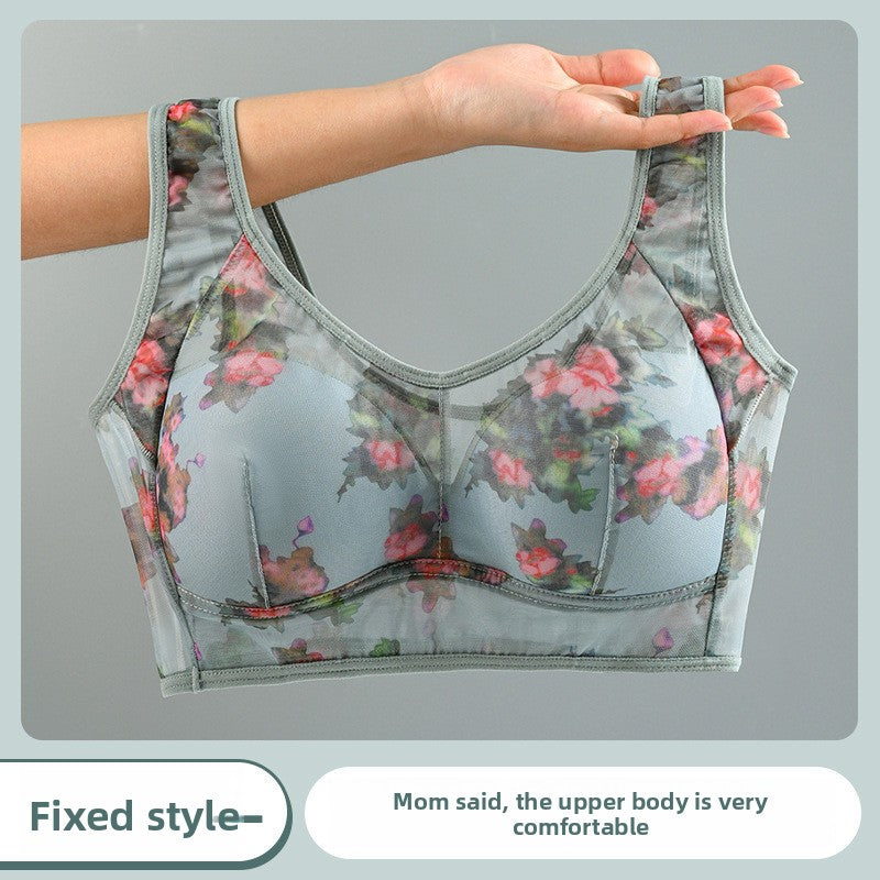 Comfortable Printed Women's Bra