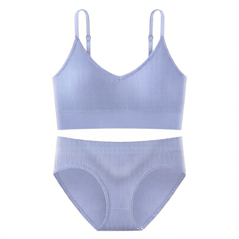 Breathable Detachable Sports Bra Set ? Seamless & Traceless Yoga Underwear