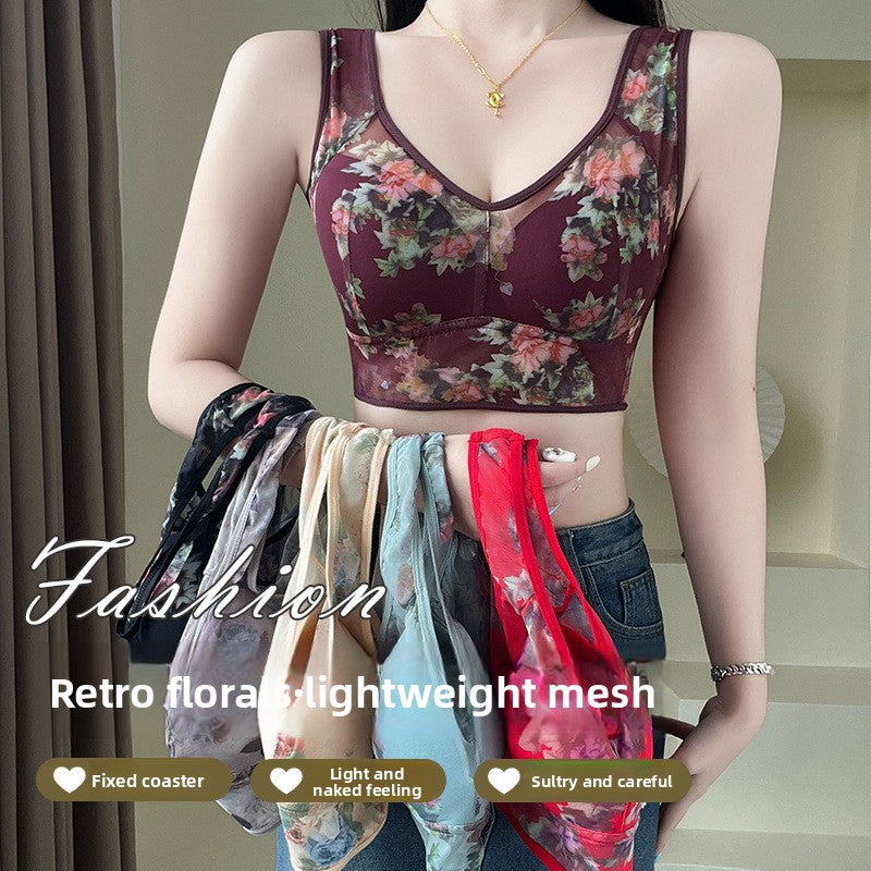 Comfortable Printed Women's Bra