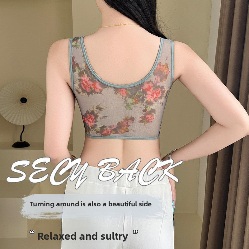 Comfortable Printed Women's Bra