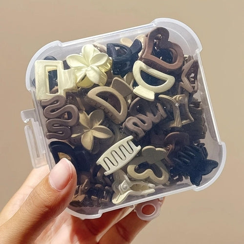 20 Pcs Mini Korean Hair Clips Set for Women