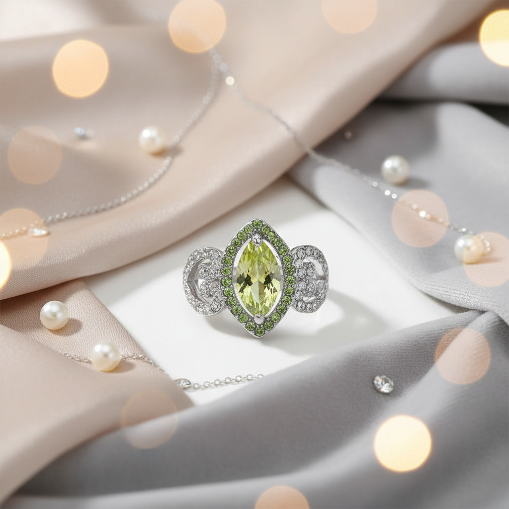 Jewelry background for ring